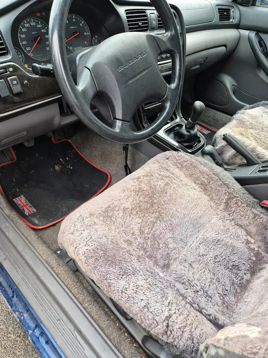Gebraucht Subaru Legacy 125 PS (91 kW) 2001 Blau Kombi