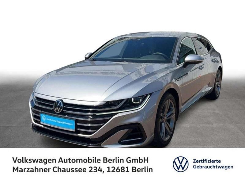 Pyritsilber metallic Gebraucht 2021 VW Arteon R-line Kombi | 32.446 € (Guter Preis) - Bild 1/3