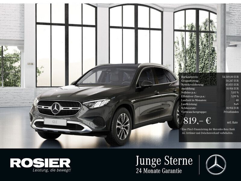 Grau / graphitgrau Gebraucht 2024 Mercedes GLC220 Advanced Plus SUV | 54.569 € (Superpreis) - Bild 1/4