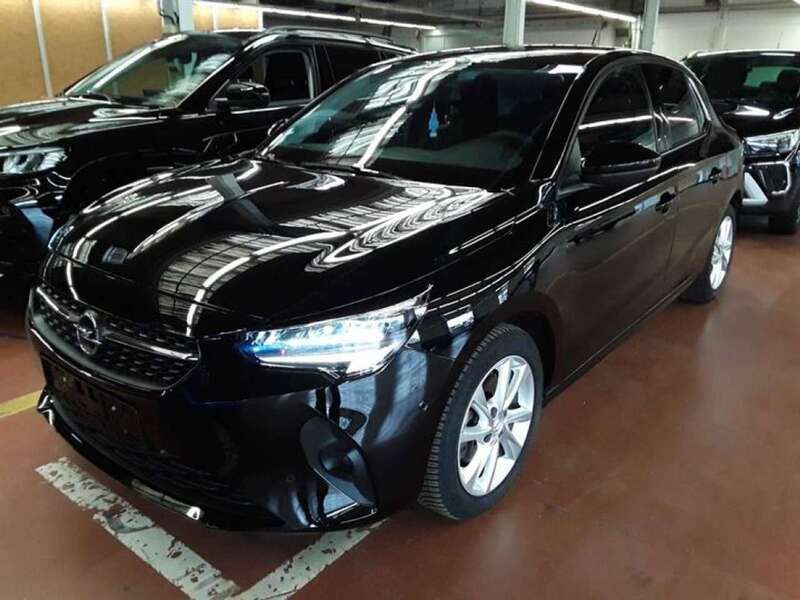 Schwarz diamant schwarz/karbon schwarz (metallic) Gebraucht 2022 Opel Corsa Elegance Kleinwagen | 15.680 € (Guter Preis) - Bild 1/4