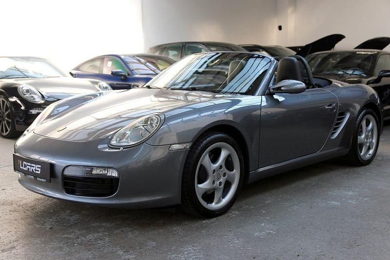 Gebraucht Porsche Boxster 239 PS (175 kW) 2005 Sealgrau Cabrio
