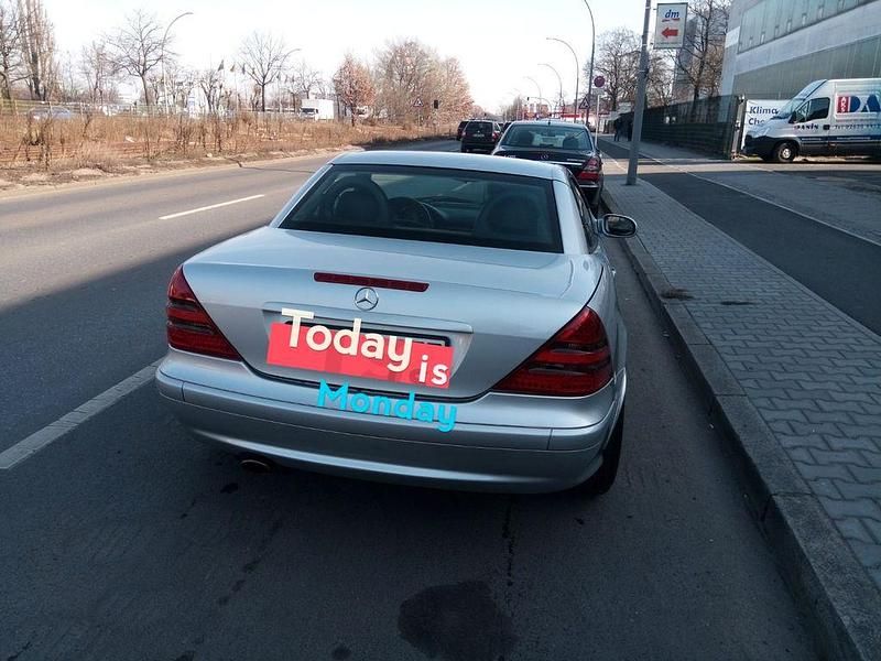 Gebraucht Mercedes SLK200 163 PS (119 kW) 2000 Silber Cabrio