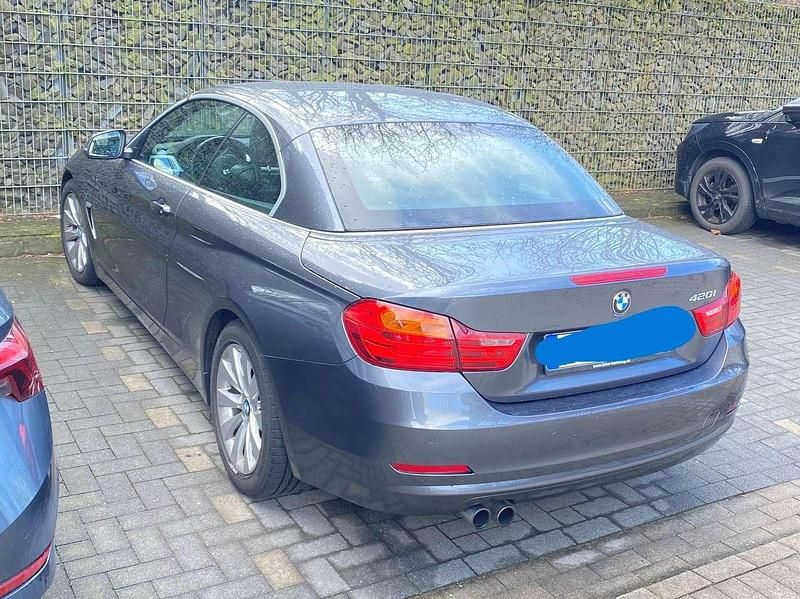Gebraucht BMW 420 Cabriolet Sport Line 184 PS (135 kW) 2016 Grau Cabrio