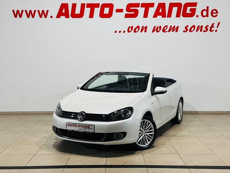 Gebraucht VW Golf Cabriolet Cup 122 PS (89 kW) 2014 Weiß Cabrio