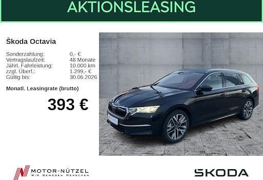 Neu Skoda Octavia 150 PS (110 kW) 2025 Schwarz Kombi