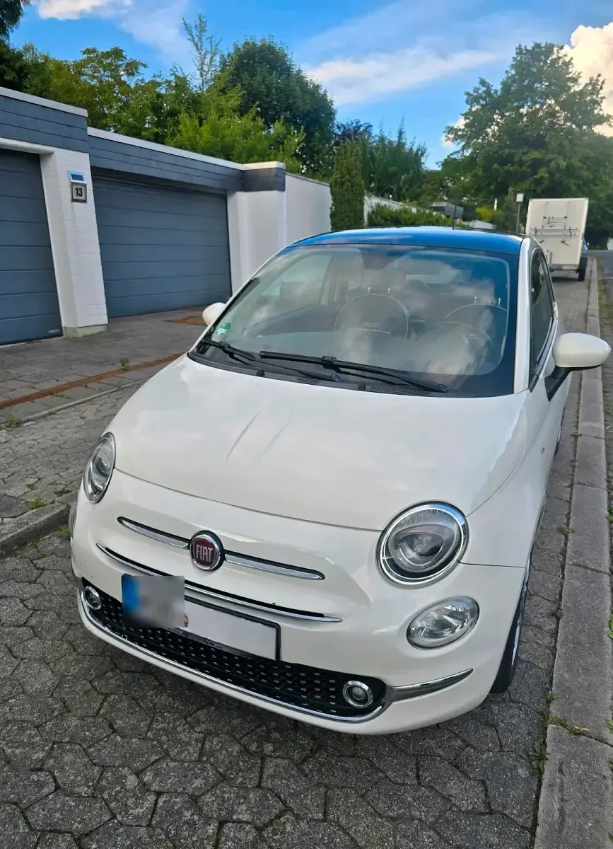 Gebraucht Fiat 500 86 PS (63 kW) 2016 Weiß Kleinwagen
