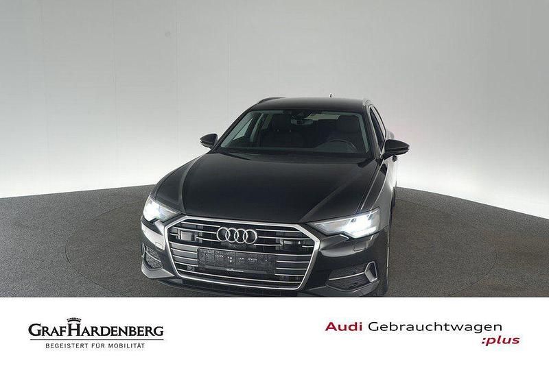Mythosschwarz metallic Gebraucht 2022 Audi A6 Sport Kombi | 28.933 € (Superpreis) - Bild 1/3