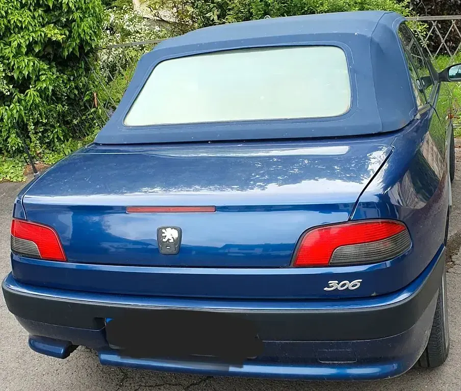 Gebraucht Peugeot 306 Cabriolet 88 PS (64 kW) 1999 Blau Cabrio