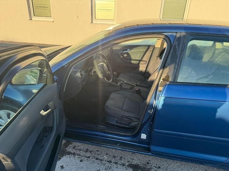 Gebraucht Audi A3 Attraction 102 PS (75 kW) 2007 Blau Kleinwagen