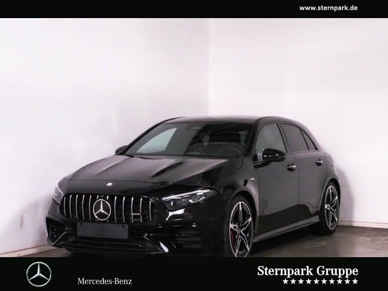 Lack kosmosschwarz Gebraucht 2024 Mercedes A45 AMG AMG Limousine | 52.980 € (Fairer Preis) - Bild 1/4