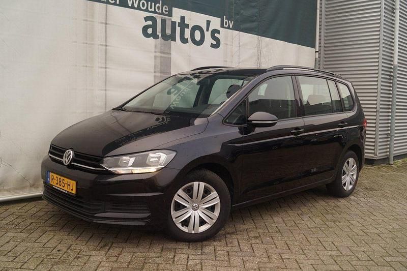Gebraucht VW Touran Edition 110 PS (80 kW) 2018 Schwarz Van / Kleinbus