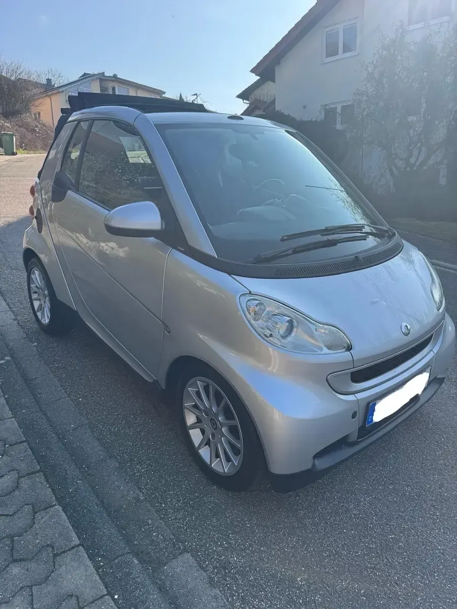 Gebraucht Smart ForTwo Cabrio 45 PS (33 kW) 2008 Silber Cabrio