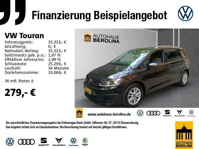 Schwarz Gebraucht 2024 VW Touran Comfortline Van / Kleinbus | 33.333 € (Fairer Preis) - Bild 1/2