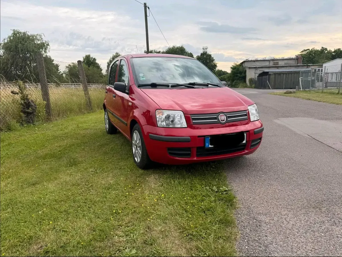 Gebraucht Fiat Panda 60 PS (44 kW) 2009 Rot Kleinwagen