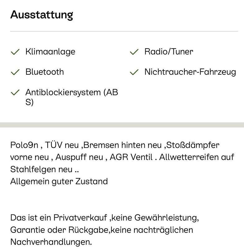 Gebraucht VW Polo 64 PS (47 kW) 2004 Silber Kleinwagen