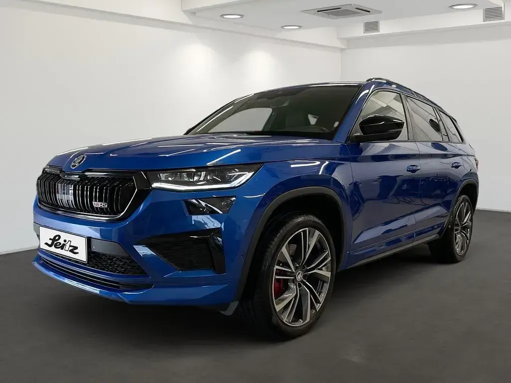 Gebraucht Skoda Kodiaq RS 245 PS (180 kW) 2023 Raceblau metallic SUV