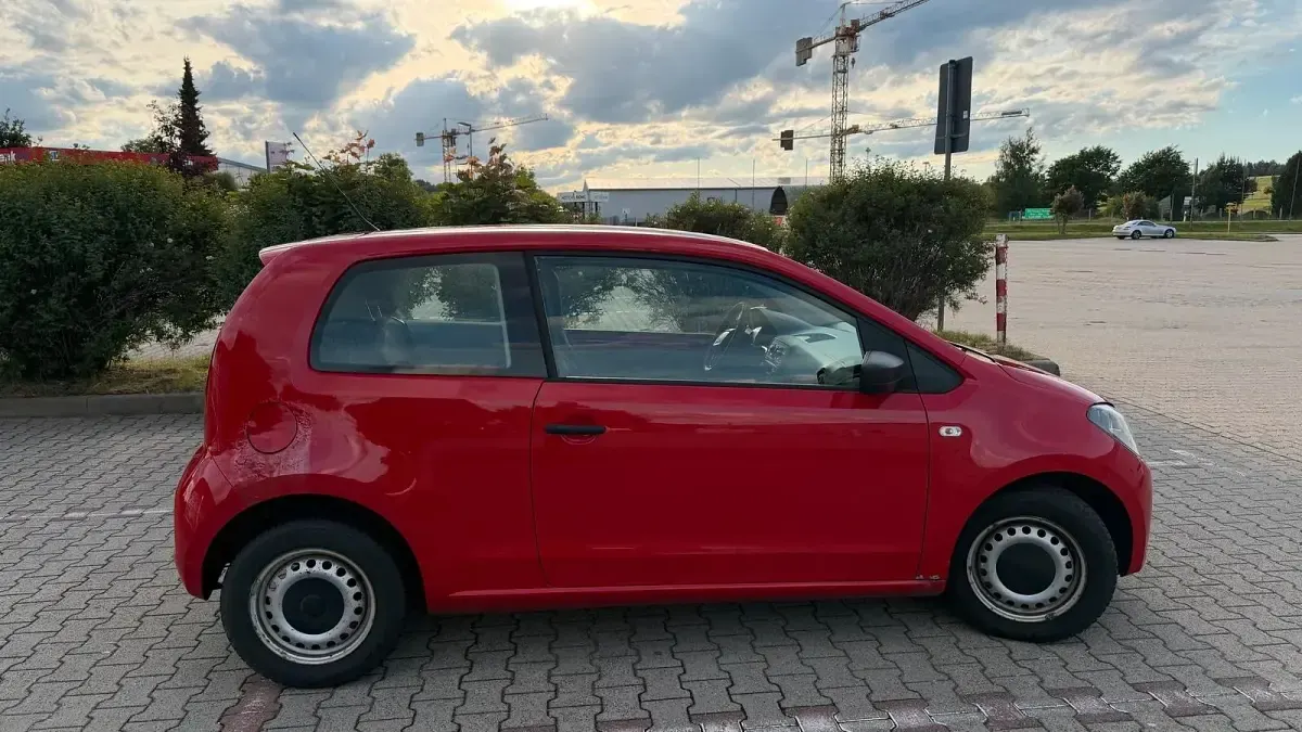 Gebraucht Seat Mii 60 PS (44 kW) 2012 Rot Kleinwagen