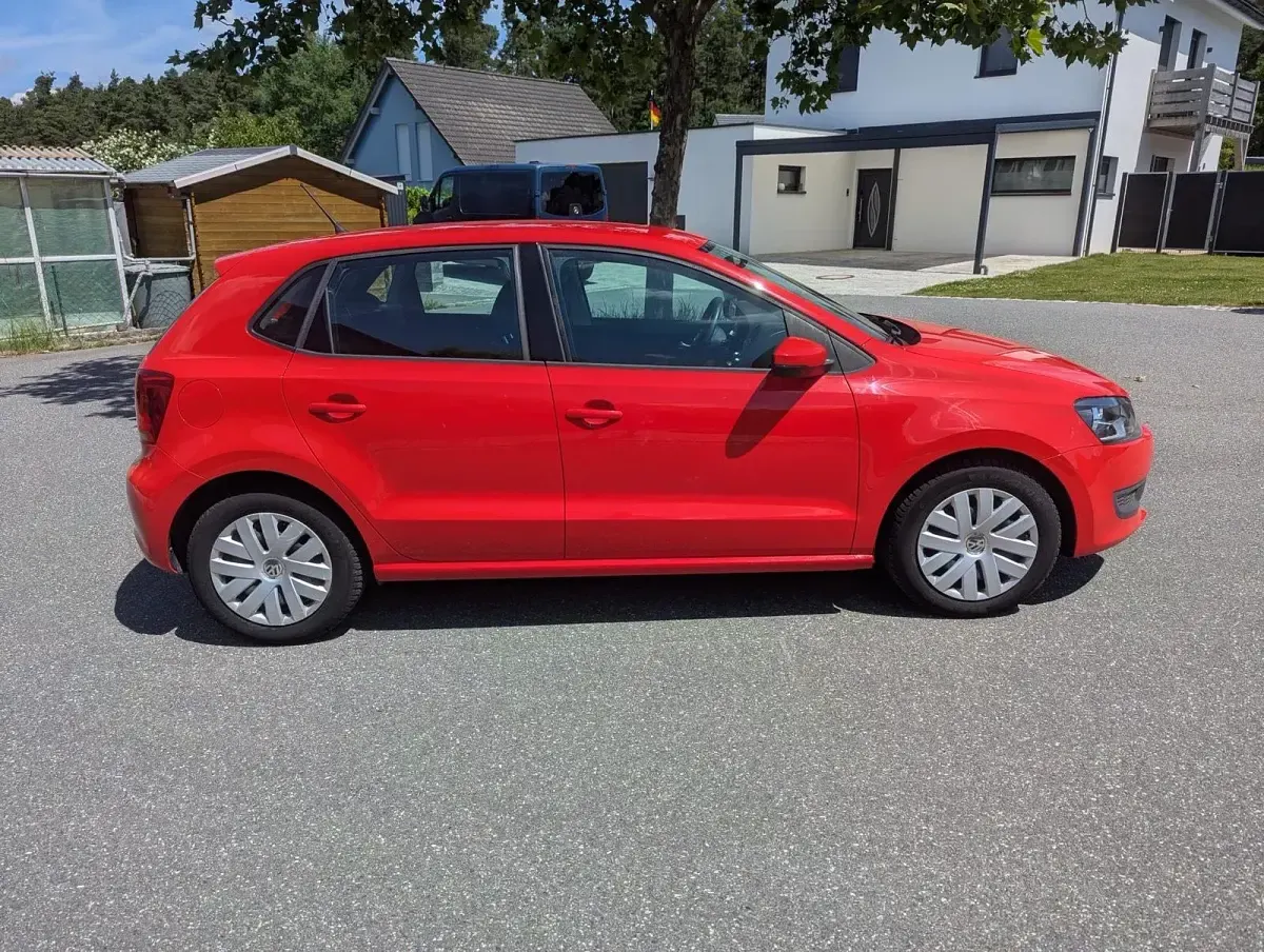 Gebraucht VW Polo 86 PS (63 kW) 2011 Rot Kleinwagen