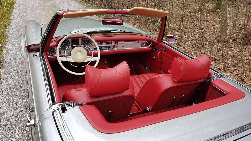 Gebraucht Mercedes SL280 170 PS (125 kW) 1968 Silber Cabrio