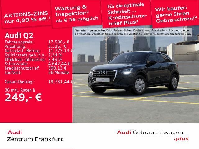 Schwarz Gebraucht 2022 Audi Q2 Comfort SUV | 17.500 € (Superpreis) - Bild 1/4