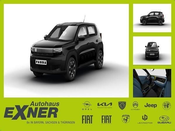 Schwarz (cinema schwarz | passione rot | gelato weiß |) Neu 2025 Fiat Grande Panda Business Kleinwagen | 20.490 € (Superpreis) - Bild 1/4