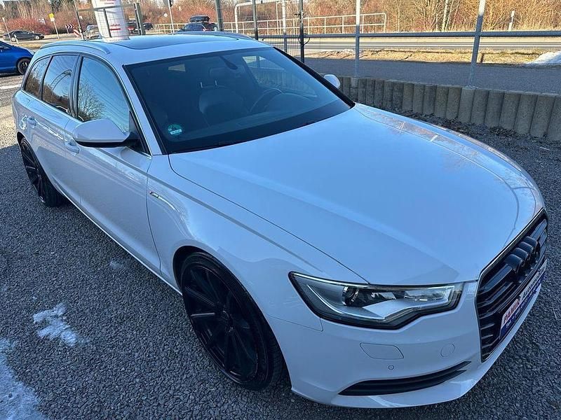 Gebraucht Audi A6 S-Line 204 PS (150 kW) 2012 Weiß Kombi