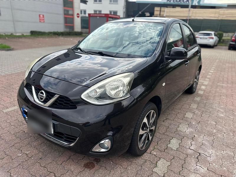 Schwarz Gebraucht 2014 Nissan Micra Kleinwagen | 3.750 € (Guter Preis) - Bild 1/4