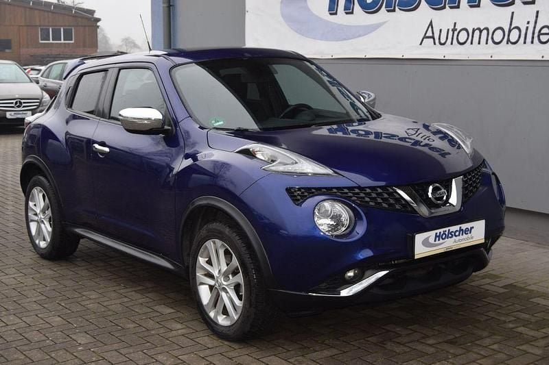 Gebraucht Nissan Juke Acenta 116 PS (85 kW) 2016 Blau SUV