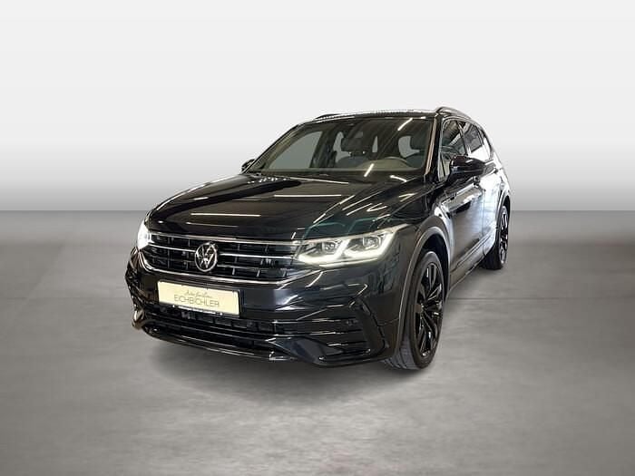 Schwarz Gebraucht 2022 VW Tiguan Allspace R-line SUV | 37.280 € (Fairer Preis) - Bild 1/4