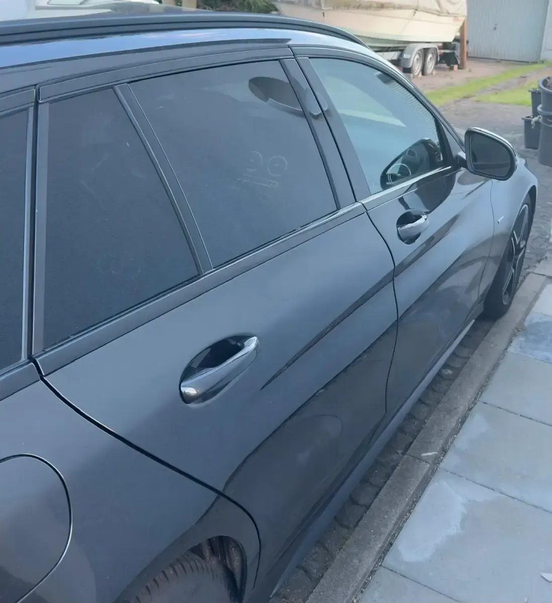 Gebraucht Mercedes C220 AMG line 194 PS (142 kW) 2021 Grau Kombi