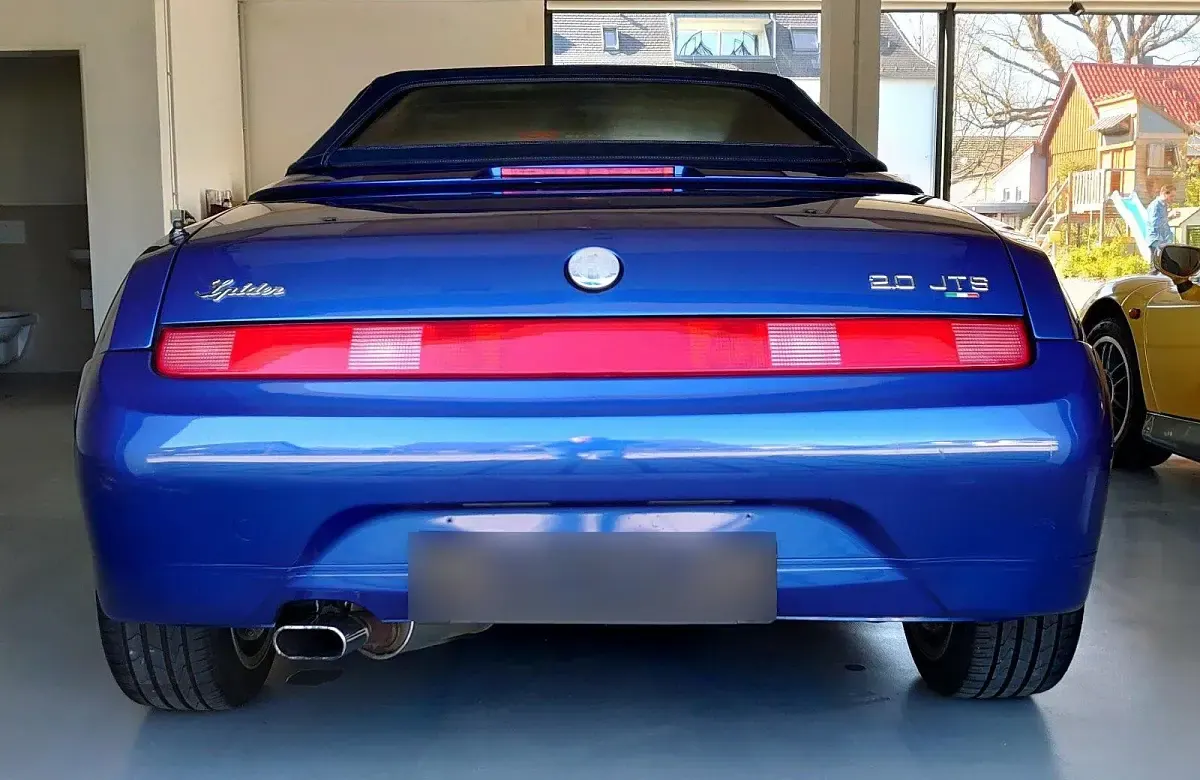 Gebraucht Alfa Romeo Spider 166 PS (122 kW) 2004 Blau Cabrio