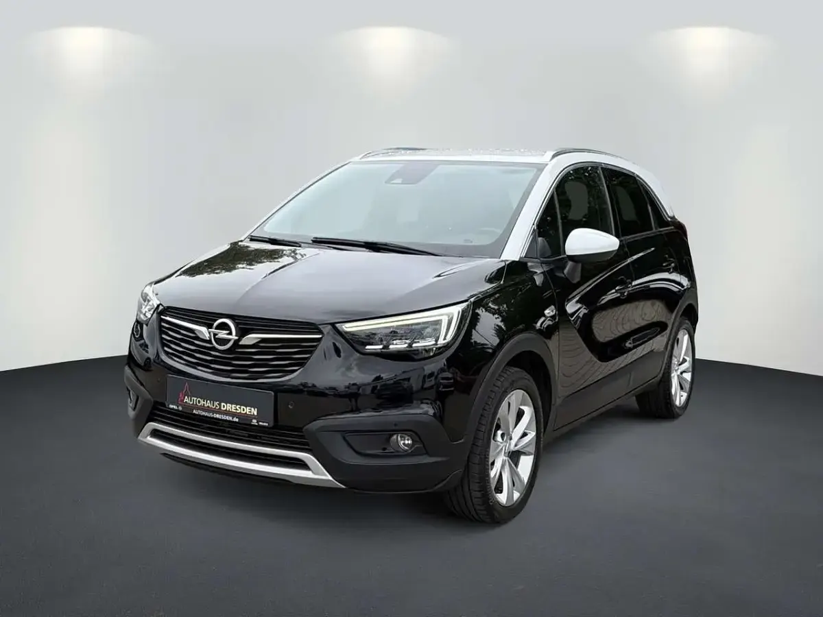 Gebraucht Opel Crossland X Innovation 131 PS (96 kW) 2019 Onyx schwarz (metallic) SUV