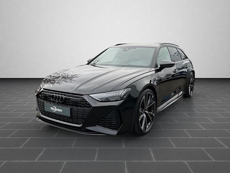 Mythosschwarz metallic (metallic) Gebraucht 2025 Audi RS6 Comfort Kombi | 139.150 € (Teuer) - Bild 1/4