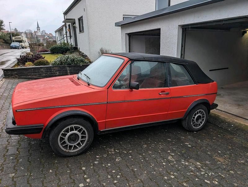 Gebraucht VW Golf Cabriolet 95 PS (69 kW) 1987 Rot Cabrio