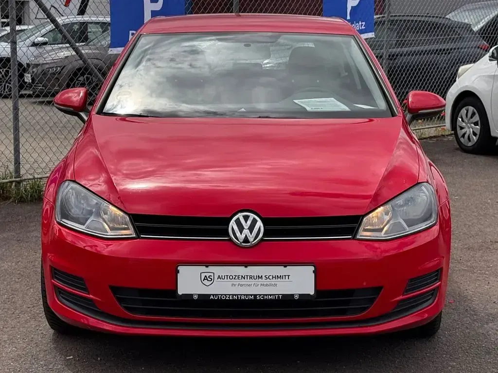 Usata VW Golf VII Trendline 86 CV (63 kW) 2014 Rosso Berlina