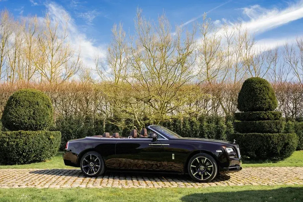 Gebraucht Rolls Royce Dawn 571 PS (419 kW) 2017 Braun Cabrio