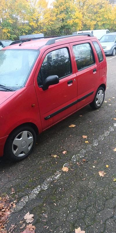 Rot Gebraucht 2004 Suzuki Wagon R+ Van | 2.000 € - Bild 1/4