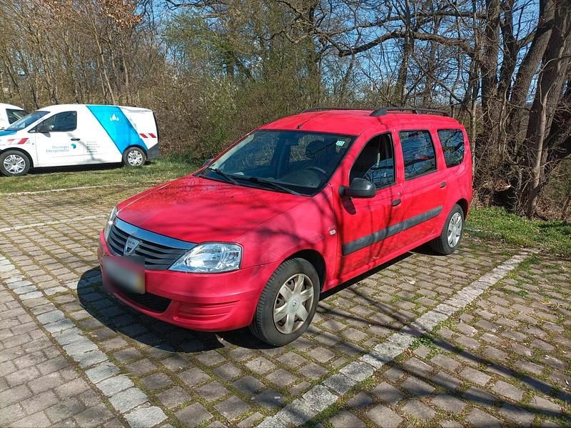 Gebraucht Dacia Logan 90 PS (66 kW) 2010 Rot Kombi