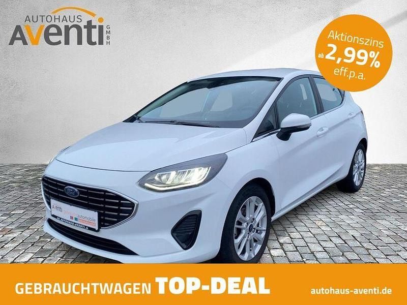 Gebraucht Ford Fiesta Titanium 101 PS (74 kW) 2022 Weiss Kleinwagen