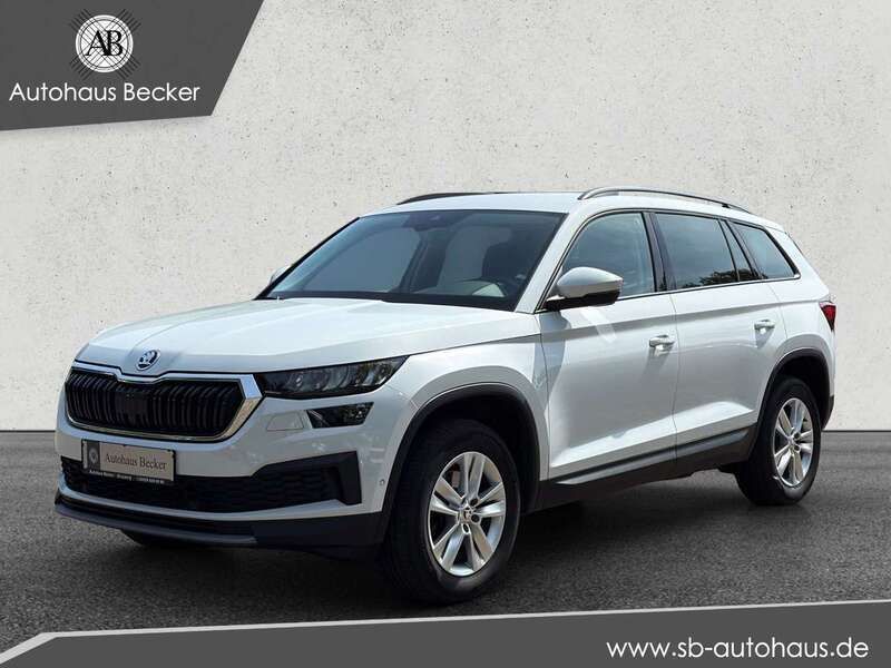 Weiß Gebraucht 2022 Skoda Kodiaq Ambition SUV | 28.950 € (Guter Preis) - Bild 1/3