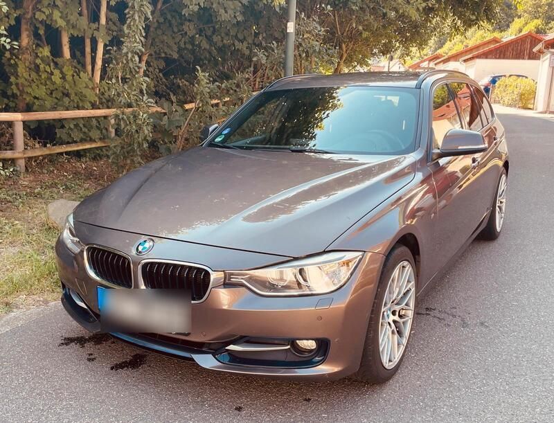 Braun Gebraucht 2015 BMW 316 Sport Line Kombi | 13.000 € (Fairer Preis) - Bild 1/4