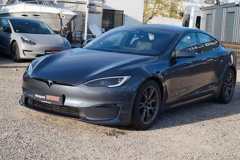 Gebraucht Tesla Model S Plaid 759 kW (1033 PS) 2023 Grau Kleinwagen