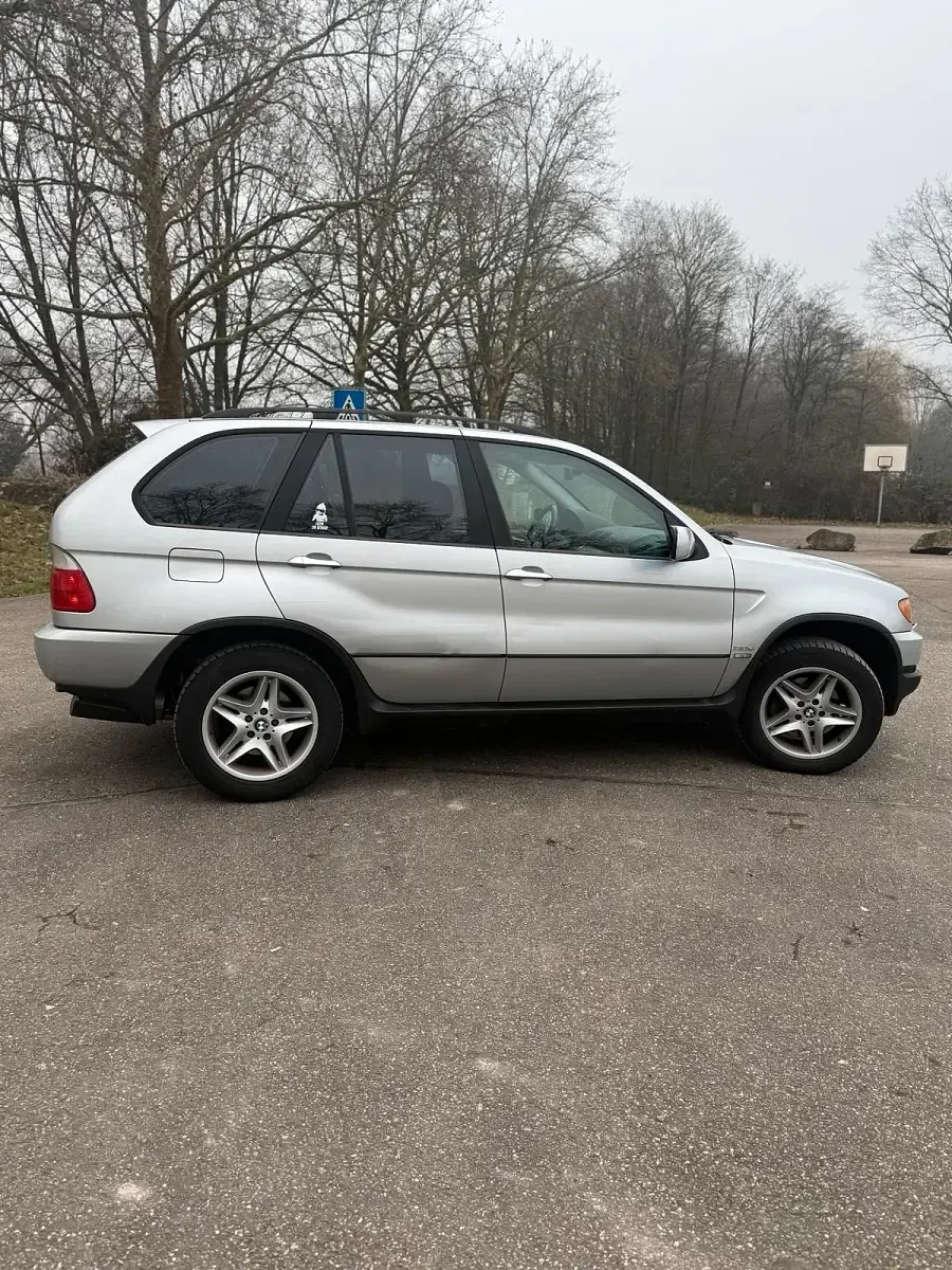 Second-hand BMW X5 184 CP (135 kW) 2002 Argintiu SUV