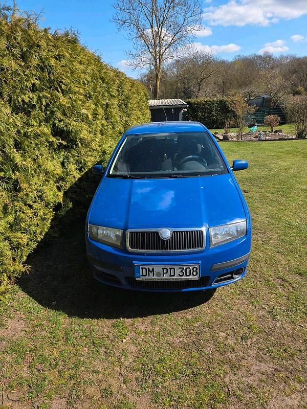 Gebraucht Skoda Fabia 2006 Blau Kleinwagen