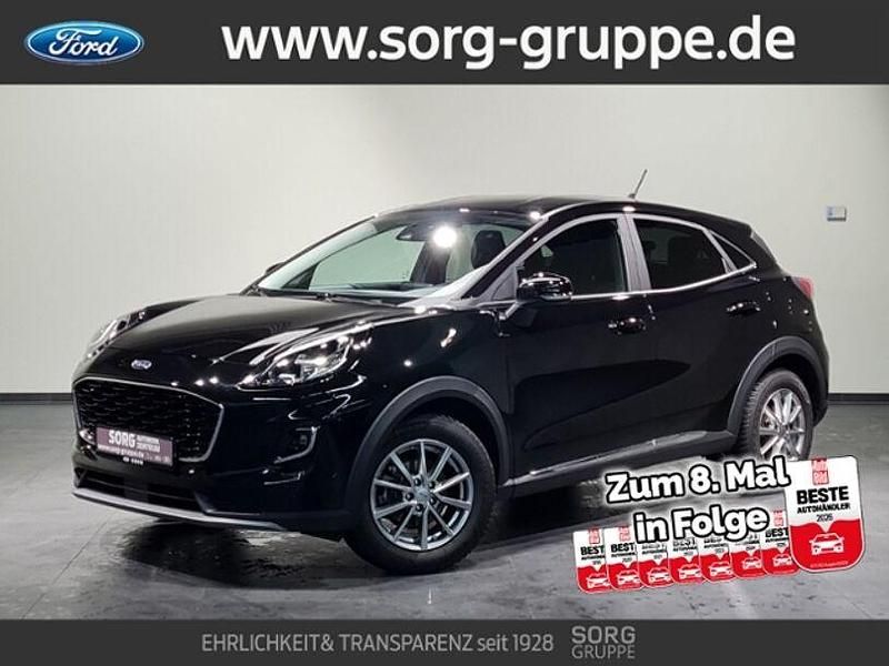 Gebraucht Ford Puma Titanium 125 PS (91 kW) 2022 Schwarz, agate black metallic SUV