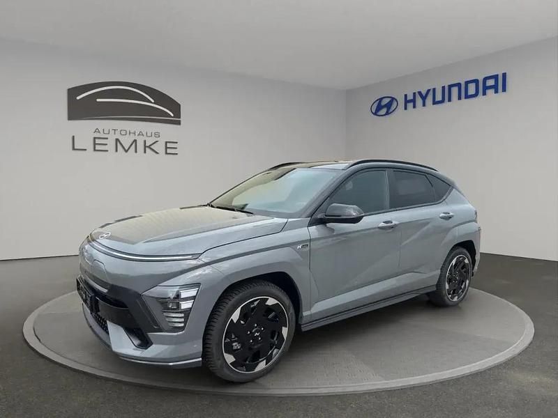Shadow grey/abyss black Neu 2024 Hyundai Kona N Line SUV | 37.990 € (Fairer Preis) - Bild 1/1