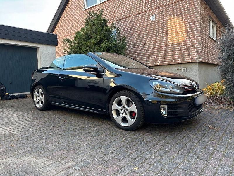 Gebraucht VW Golf Cabriolet GTI 211 PS (155 kW) 2012 Schwarz Cabrio