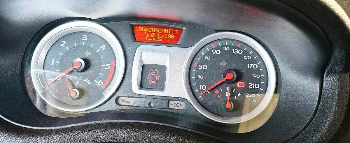 Gebraucht Renault Clio GrandTour 75 PS (55 kW) 2008 Schwarz Kombi