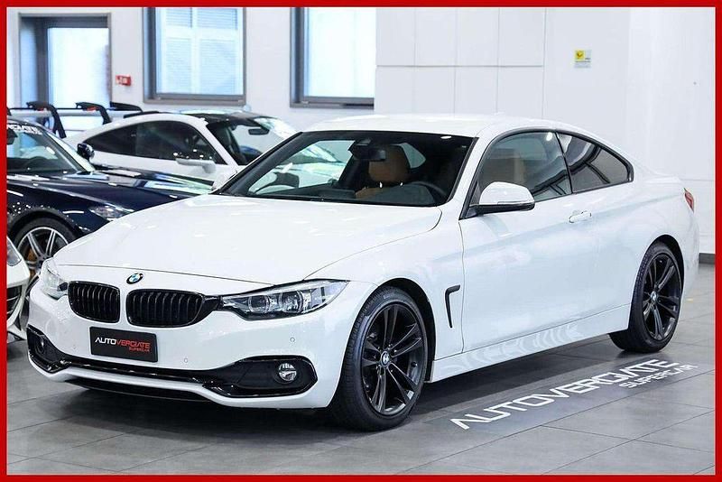 Weiß Gebraucht 2019 BMW 420 Sport Line Coupé | 25.500 € (Teuer) - Bild 1/4
