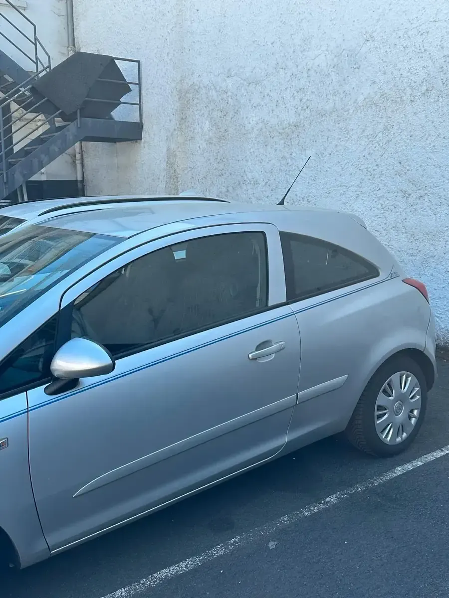 Gebraucht Opel Corsa 2008 Silber Kleinwagen